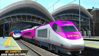 City Train Driving Train Games স্ক্রিনশট 0