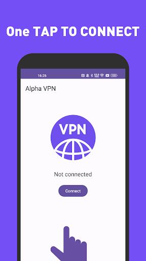 Alpha VPN Ảnh chụp màn hình 0