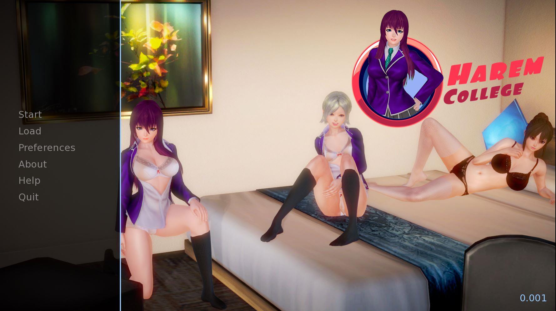 Schermata Harem College 0