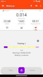 GPS Running Cycling & Fitness স্ক্রিনশট 2