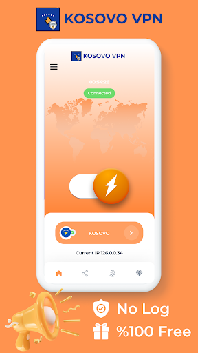 Kosovo VPN - Private Proxy স্ক্রিনশট 0