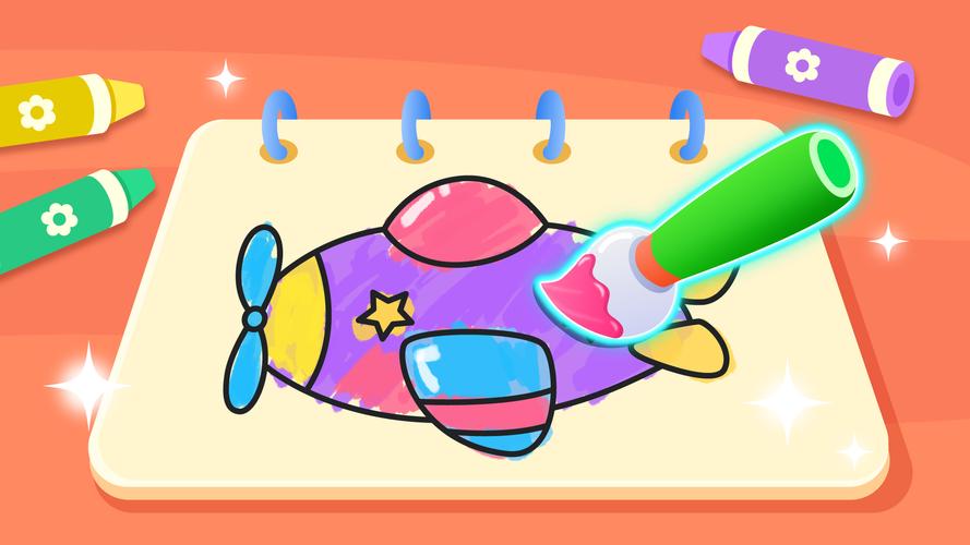 DuDu Color Painting Game 스크린샷 2