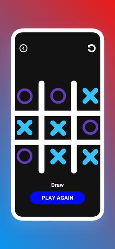 Tic Tac Toe - 2 Player Offline Tangkapan skrin 2