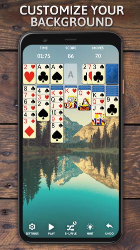 Solitaire Classic Era Games ဖန်သားပြင်ဓာတ်ပုံ 1