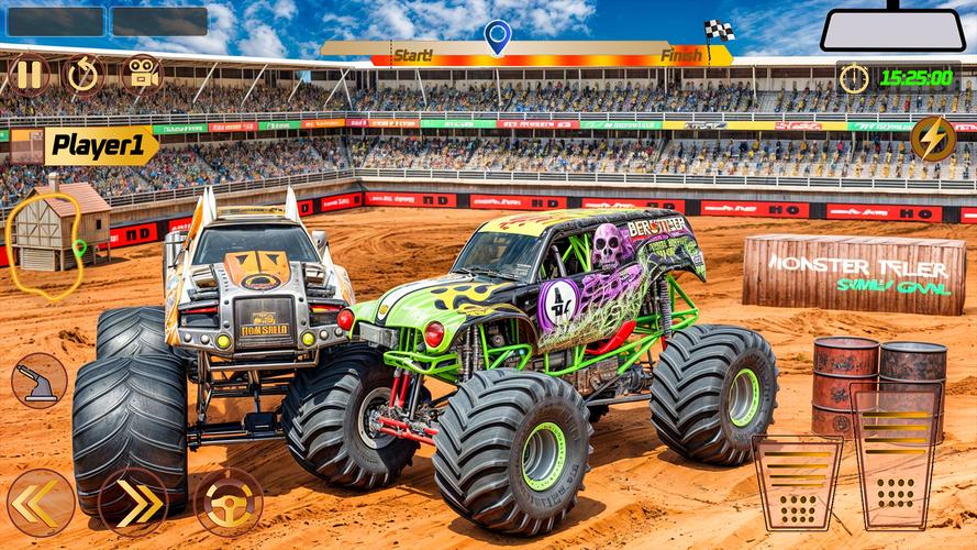 Monster Truck: Derby Games Tangkapan skrin 3