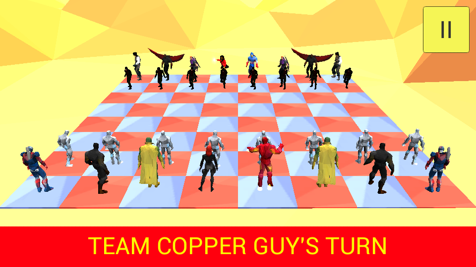 3d Super Hero Chess Скриншот 0