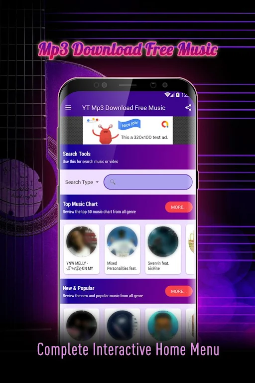 Juice Mp3 - Free Music Download ภาพหน้าจอ 0