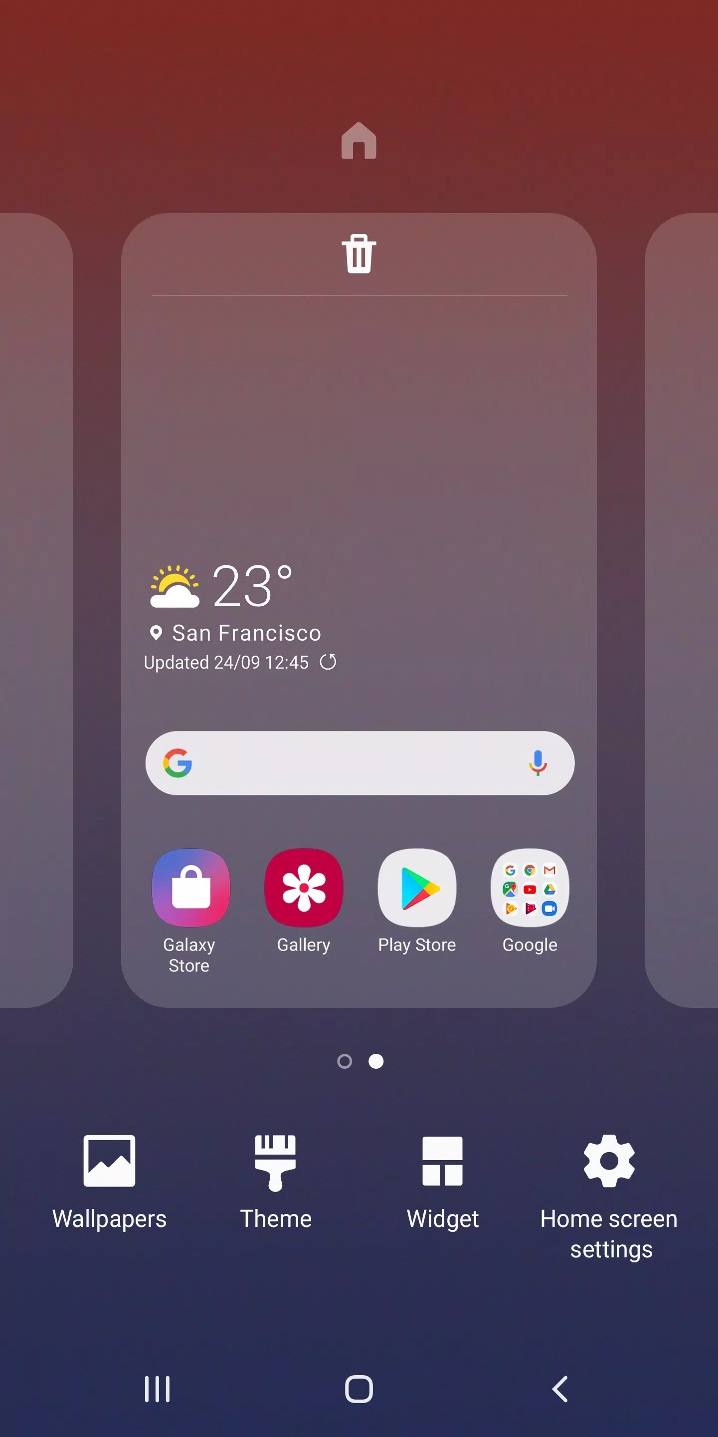 Samsung One UI Home স্ক্রিনশট 3