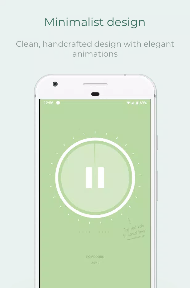 Pomodoro Timer ဖန်သားပြင်ဓာတ်ပုံ 1