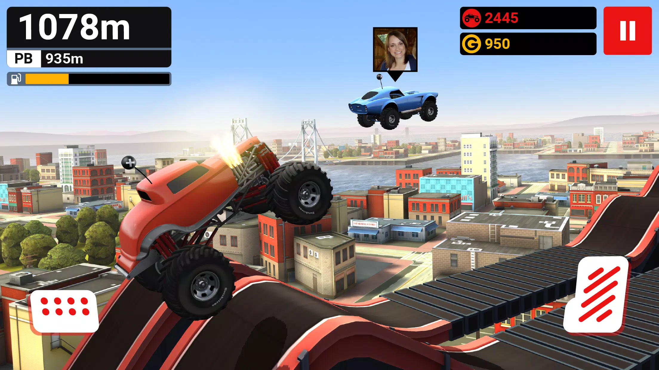MMX Hill Dash Ekran Görüntüsü 0