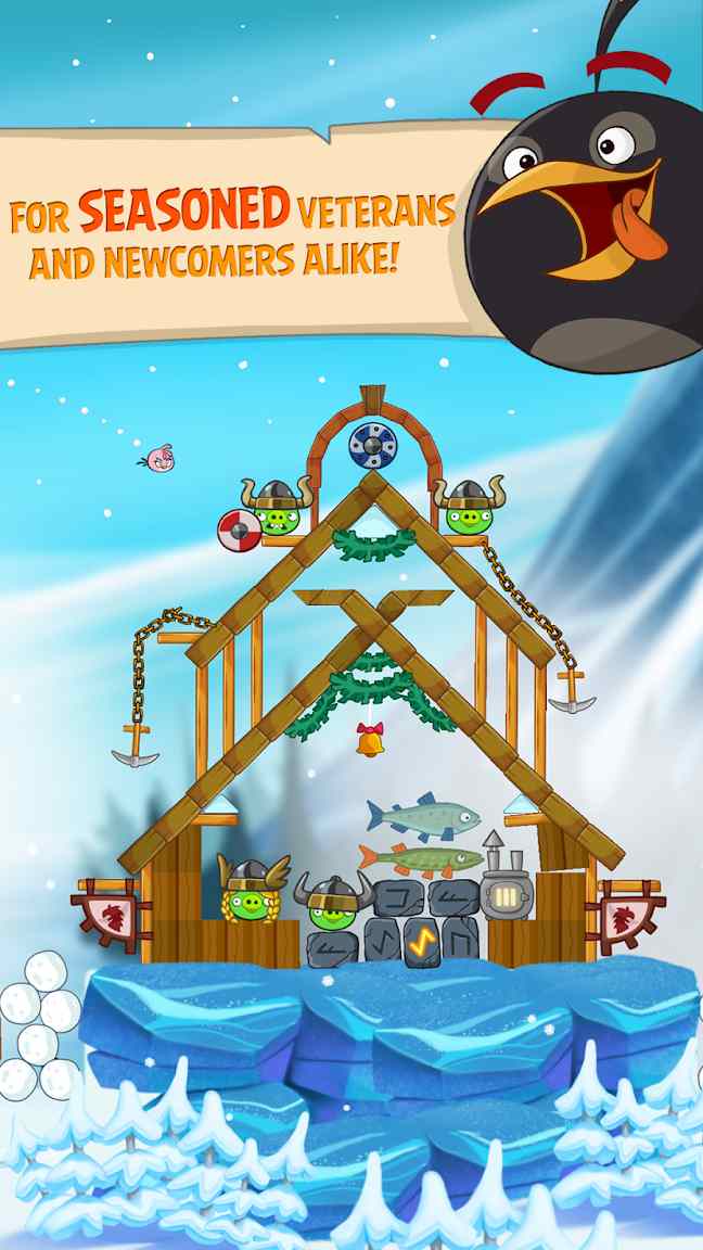 Angry Birds Seasons ဖန်သားပြင်ဓာတ်ပုံ 1