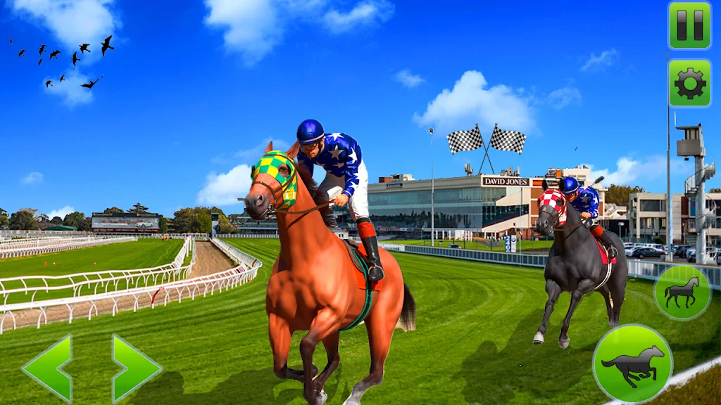 ダービー競馬＆乗馬ゲーム：競馬ゲーム スクリーンショット 1