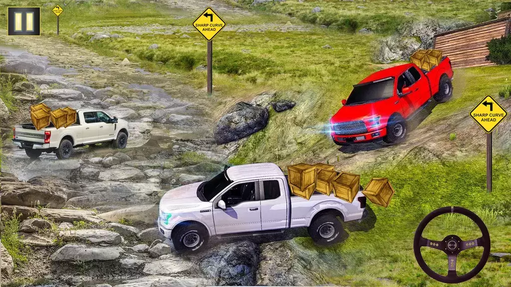 Pickup Truck Game: 4x4 Offroad 스크린샷 2