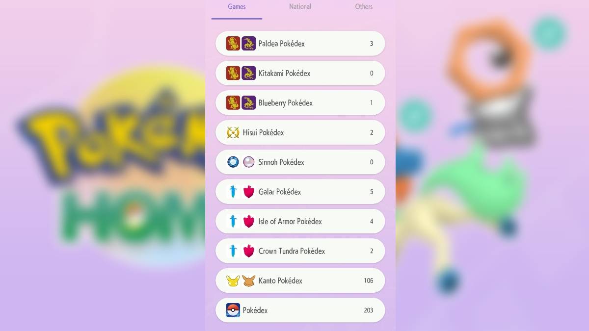 Pokemon Home Gameplay ဂိမ်း၏ pokedexes ကိုပြသသည့် Golde Keldeo & Shiny Meltan ကိုအလွန်အကျွံသောက်ခြင်း