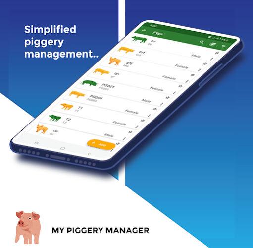 My Piggery Manager - Farm app Capture d'écran 0