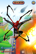 Spider Hero man Endless runner Скриншот 0