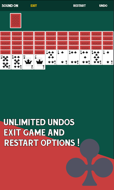 Spider Solitaire Free Card Game應用截圖第1張