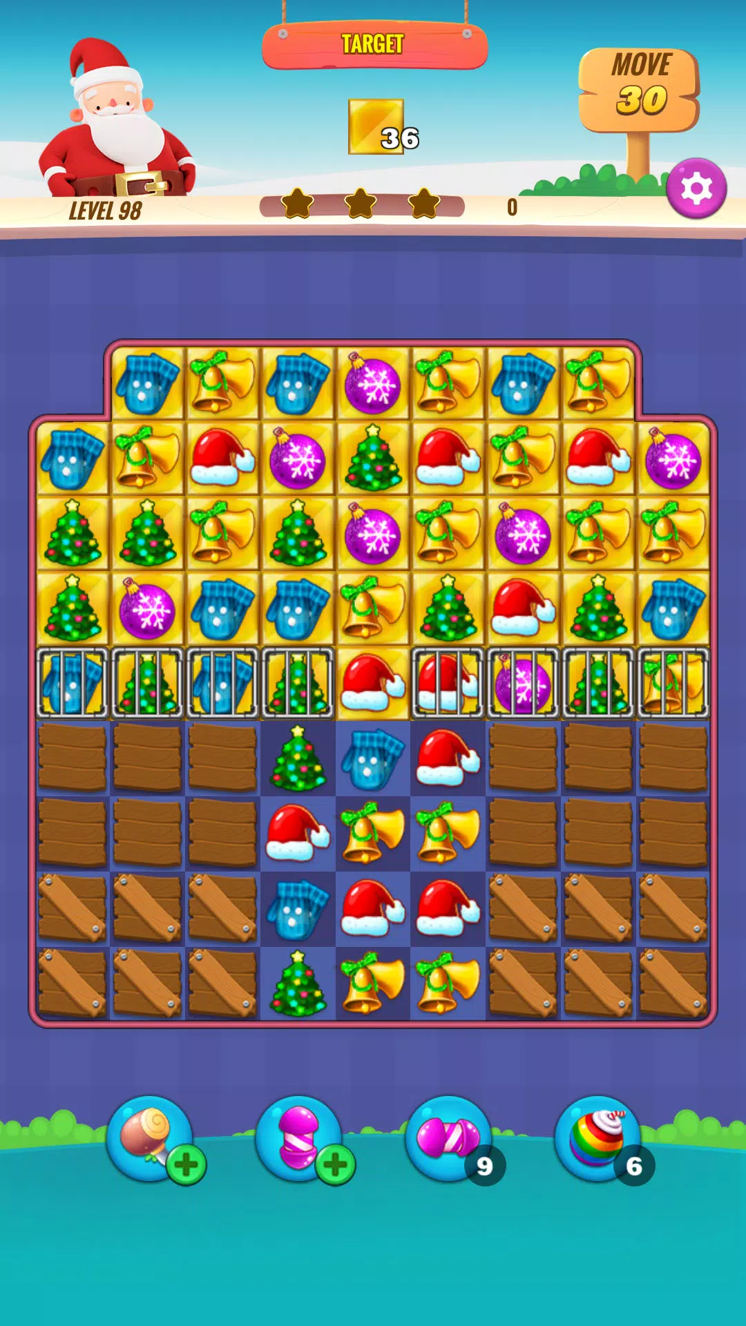 Christmas NewYear Match Game スクリーンショット 2