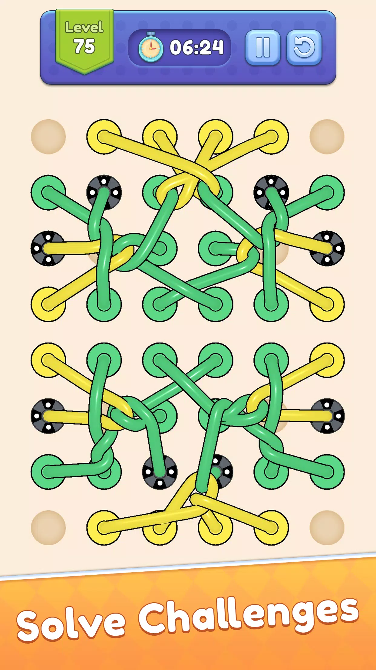 Tangle Out: Rope Puzzle Zrzut ekranu 1