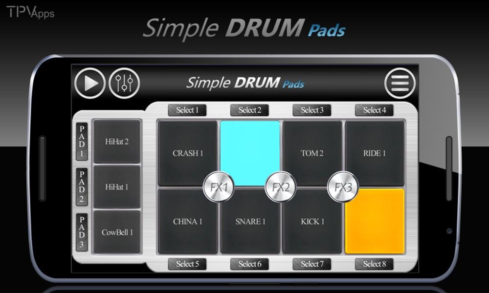 Simple Drums Rock Tangkapan skrin 1