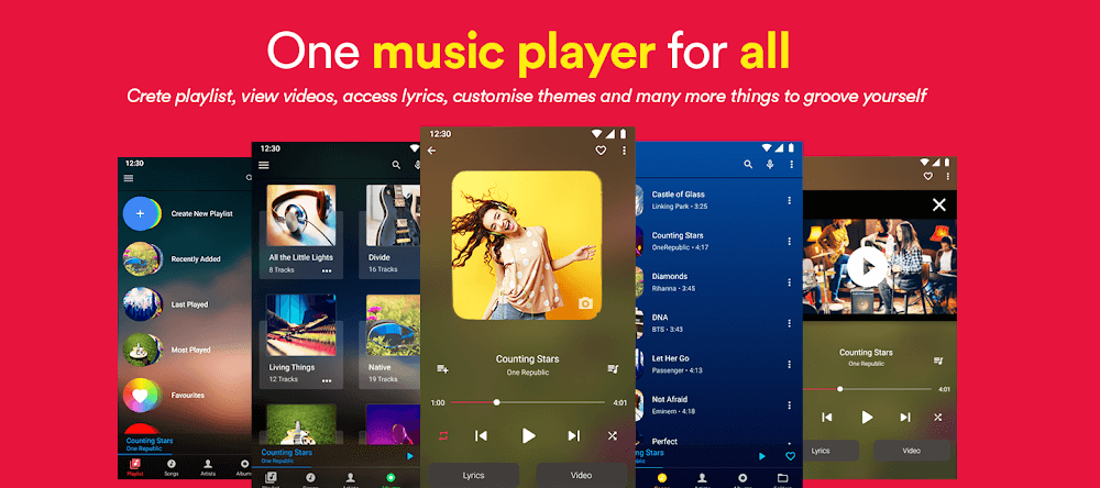 Audify Player Mod ภาพหน้าจอ 0