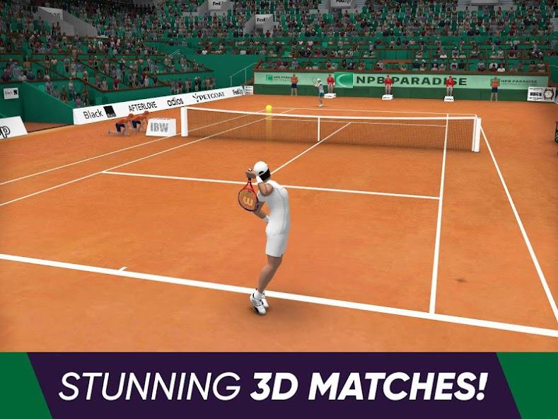 Tennis World Open 2023 - Sport Mod Capture d'écran 2