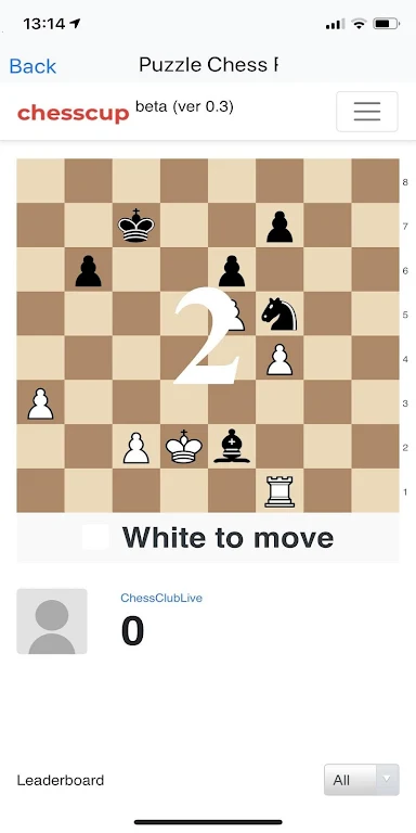 Puzzle Chess Rush ဖန်သားပြင်ဓာတ်ပုံ 1