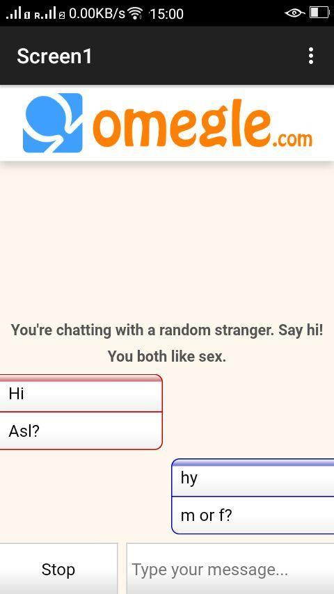 Omegle Chat - Talk to Strangers Tangkapan skrin 2