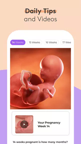 Pregnancy Tracker & Baby App 스크린샷 1