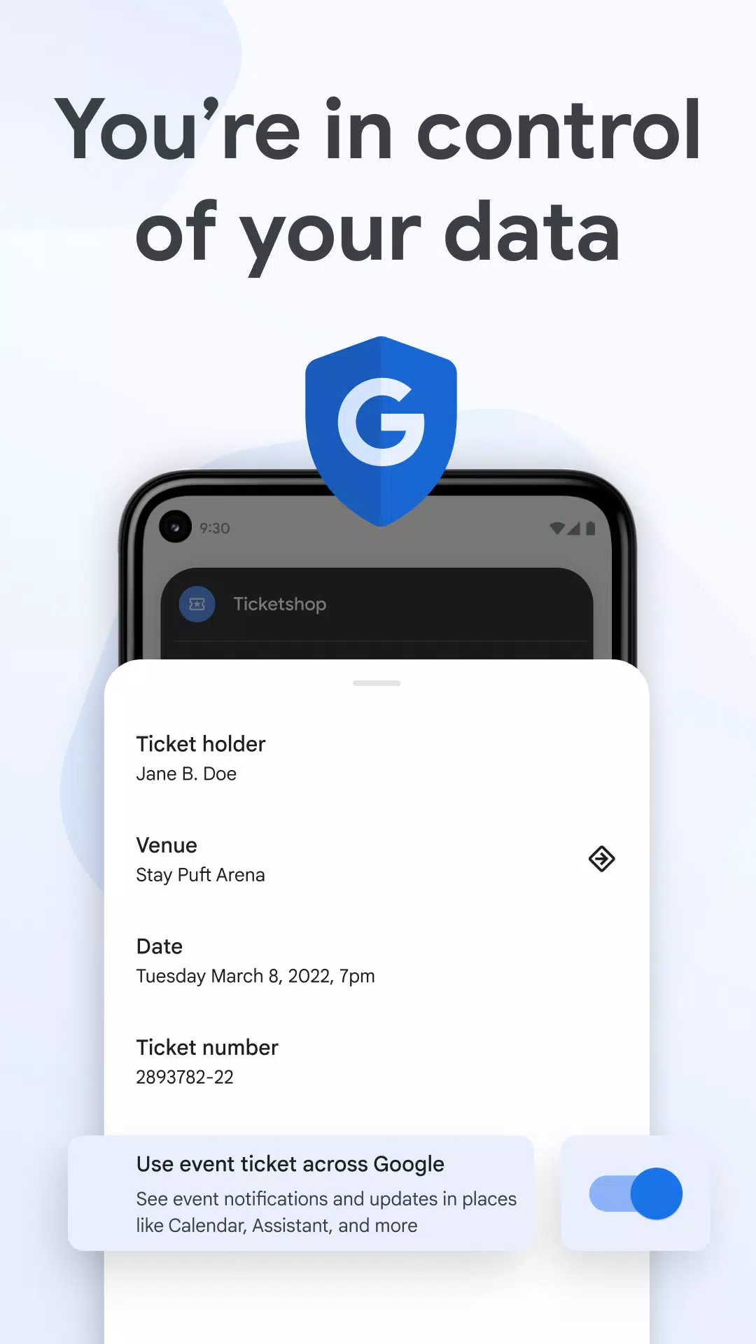 Schermata Google Wallet 3
