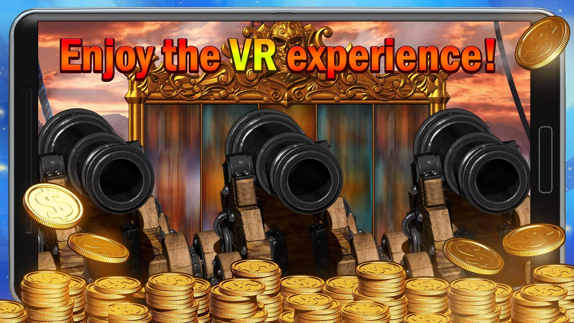Pirate Slots: VR Slot Machine Capture d'écran 1
