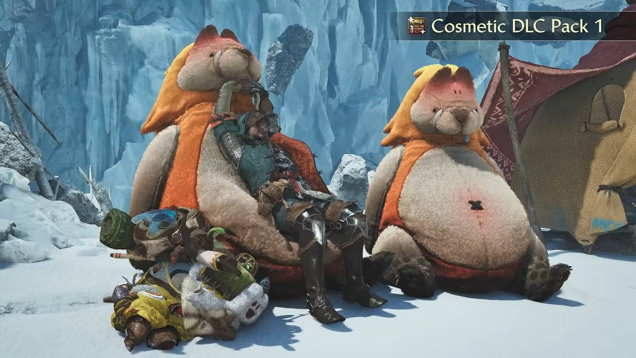 Alma's new outfit options in Monster Hunter Wilds