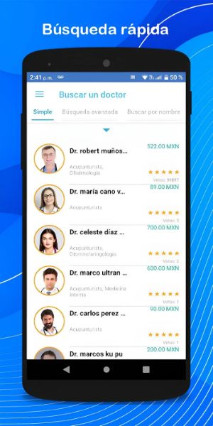 Doctiplus - Doctores en línea Captura de pantalla 2