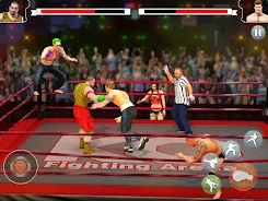 Beat Em Up Wrestling Game Скриншот 1