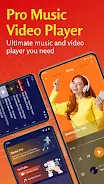 Music Player - Video Player ภาพหน้าจอ 0