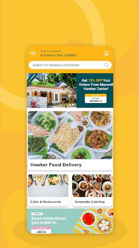 WhyQ Shiok Hawker Delivery স্ক্রিনশট 0