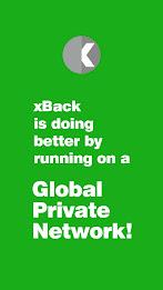 xBack-The next generation VPN Captura de tela 1