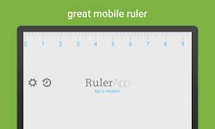 Ruler App: Measure centimeters ภาพหน้าจอ 0