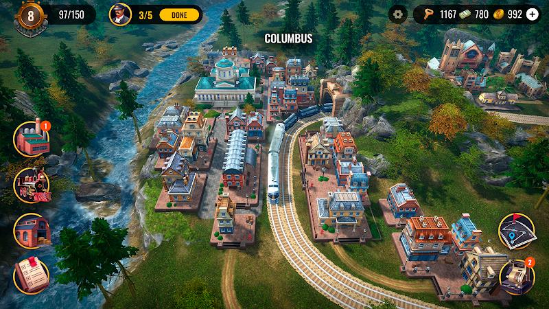 Railroad Empire: Train Game Schermafbeelding 2