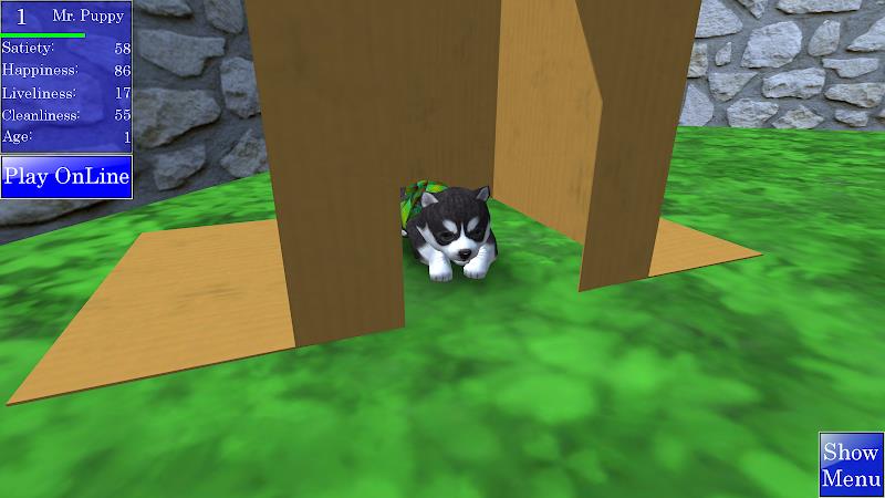 Cute Pocket Puppy 3D Captura de pantalla 2