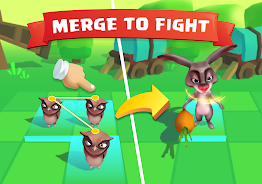 Animal Merge - Evolution Games Zrzut ekranu 1