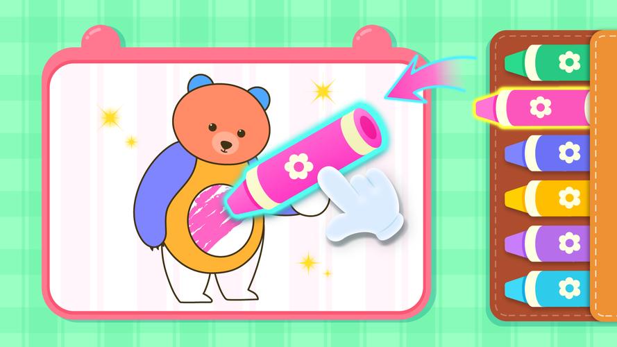 DuDu Color Painting Game 스크린샷 1