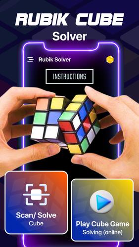 Rubik's Cube Puzzle Solver app Capture d'écran 0
