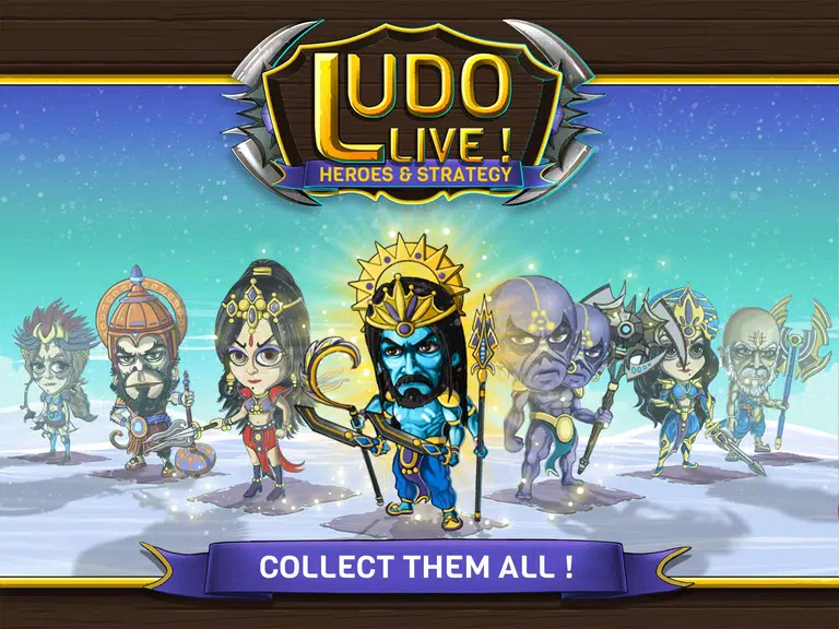 Ludo Live! Heroes & Strategy Captura de pantalla 0