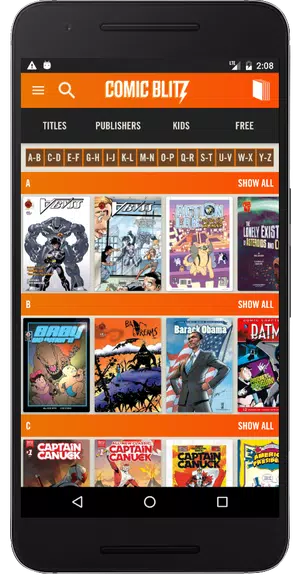 ComicBlitz Captura de pantalla 2