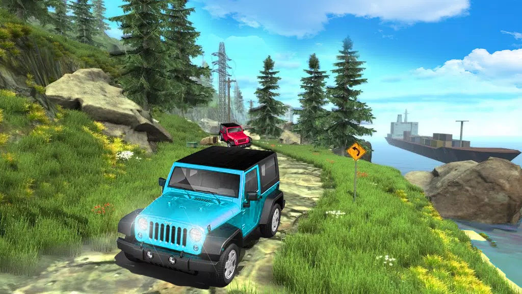 4X4 Offroad SUV Driving Games 스크린샷 2