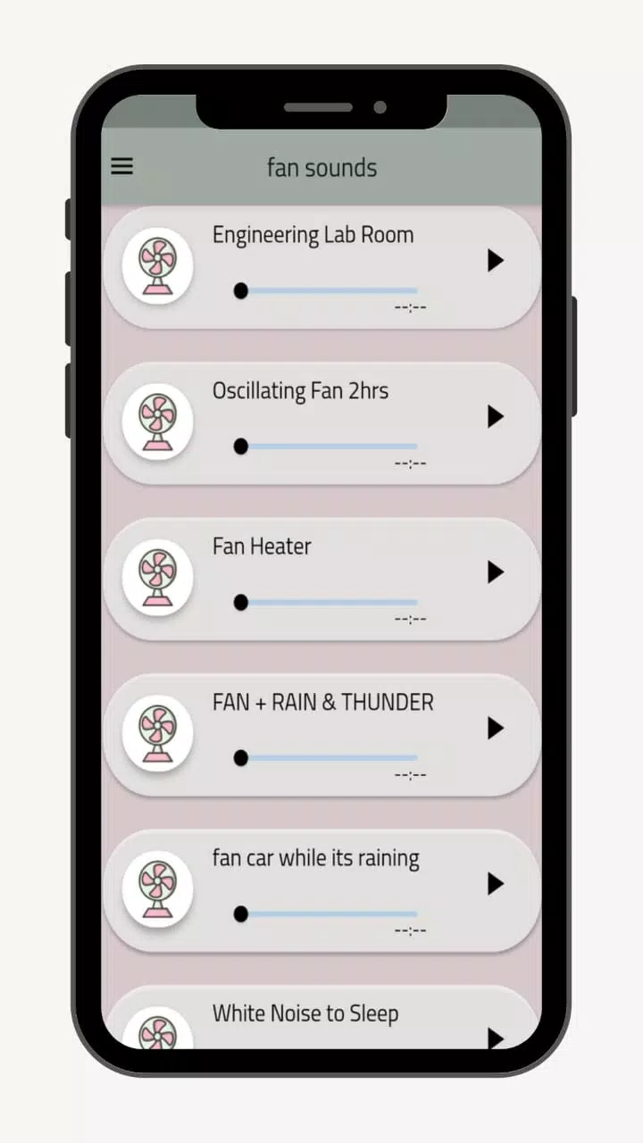 Fan sounds - relaxing sounds應用截圖第3張