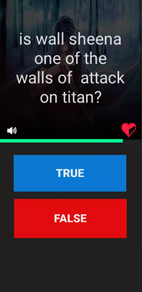 Attack on titan Trivia Screenshot 1