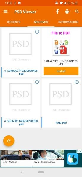 PSD File Viewer Zrzut ekranu 1