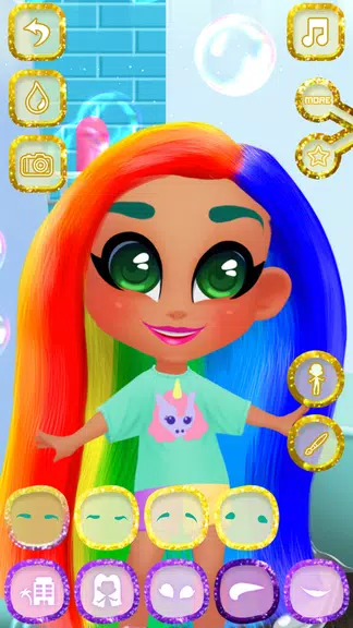 Schermata Candy Hair Salon - Doll Games 1